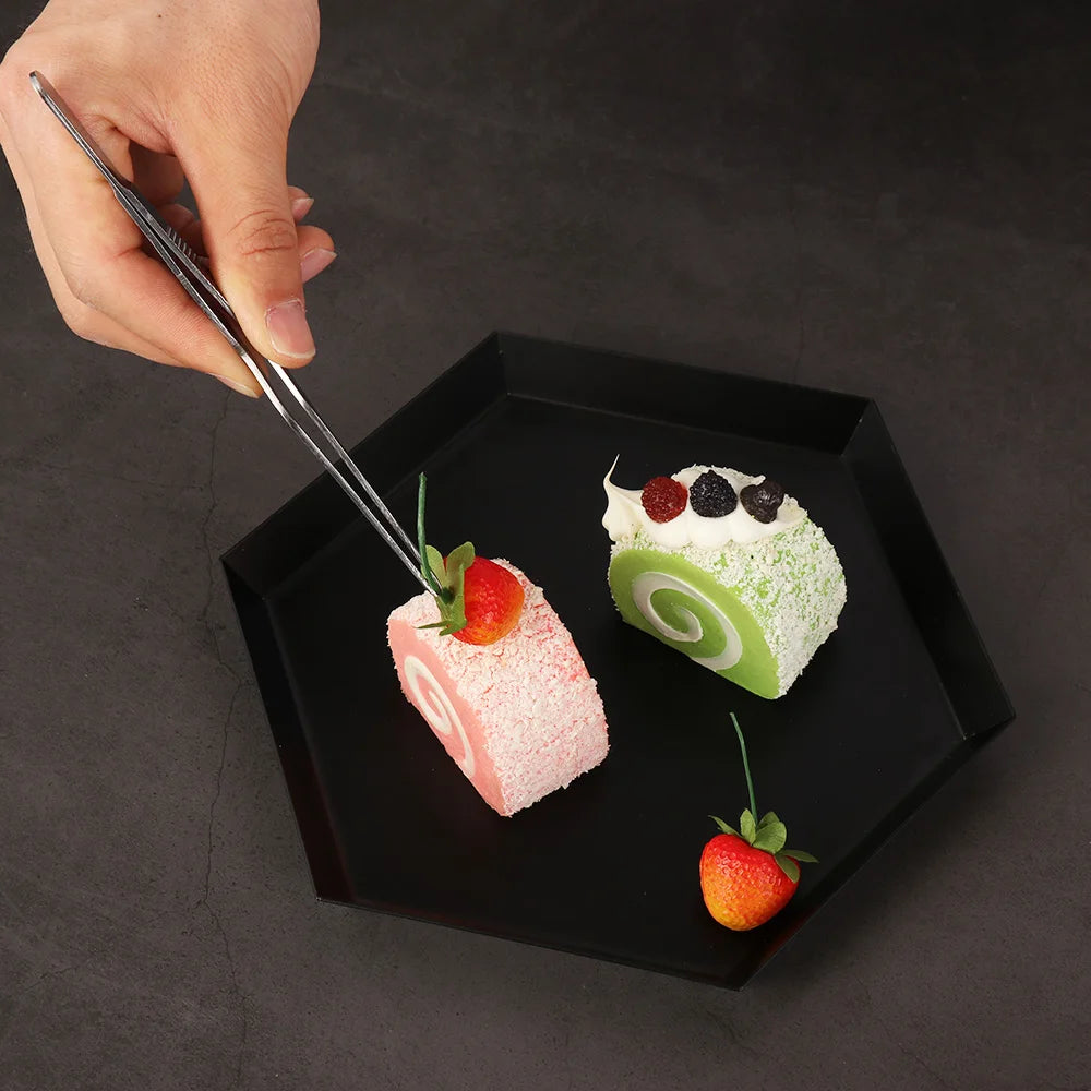 Stainless Steel Kitchen Tongs – BBQ & Cooking Food Clip