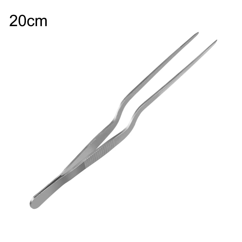 Stainless Steel Kitchen Tongs – BBQ & Cooking Food Clip