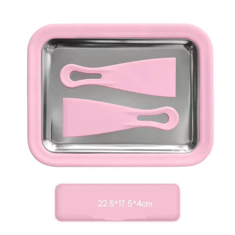 Aluminum Ice Cream Maker Pan – DIY Rolled Ice Cream