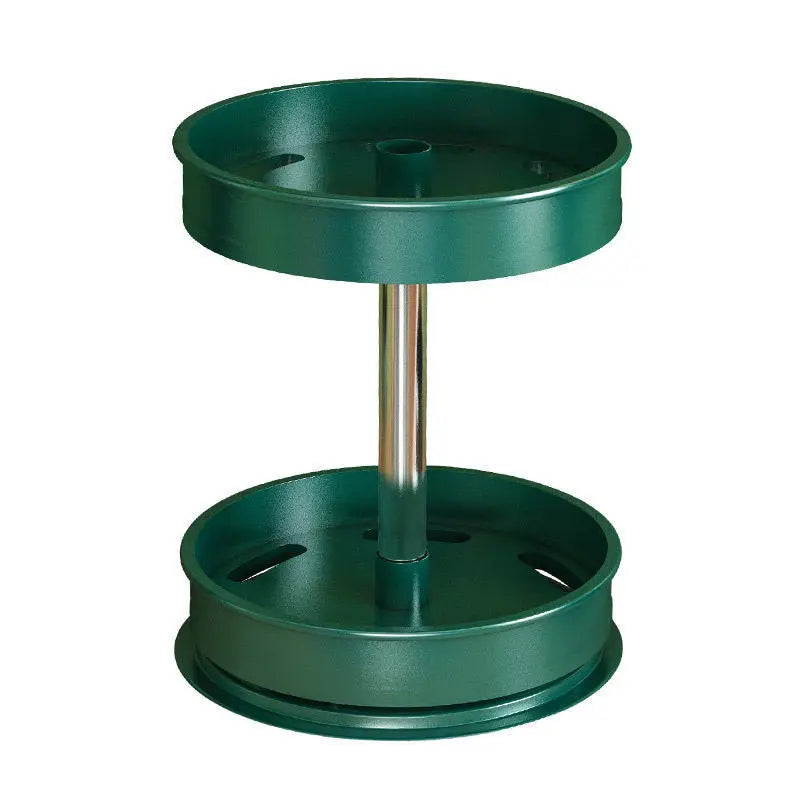 Kitchen Rotating Seasoning Shelf Household Seasoning Round Storage Shelf Modern Simple Wind Kitchen Finishing Rack