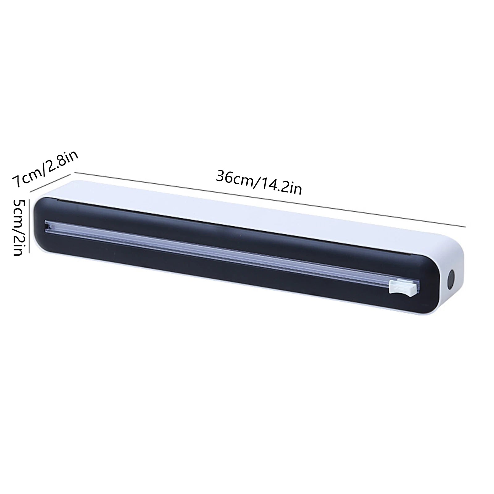 Plastic Wrap Dispenser – Cling Film Cutter with Slide Lock