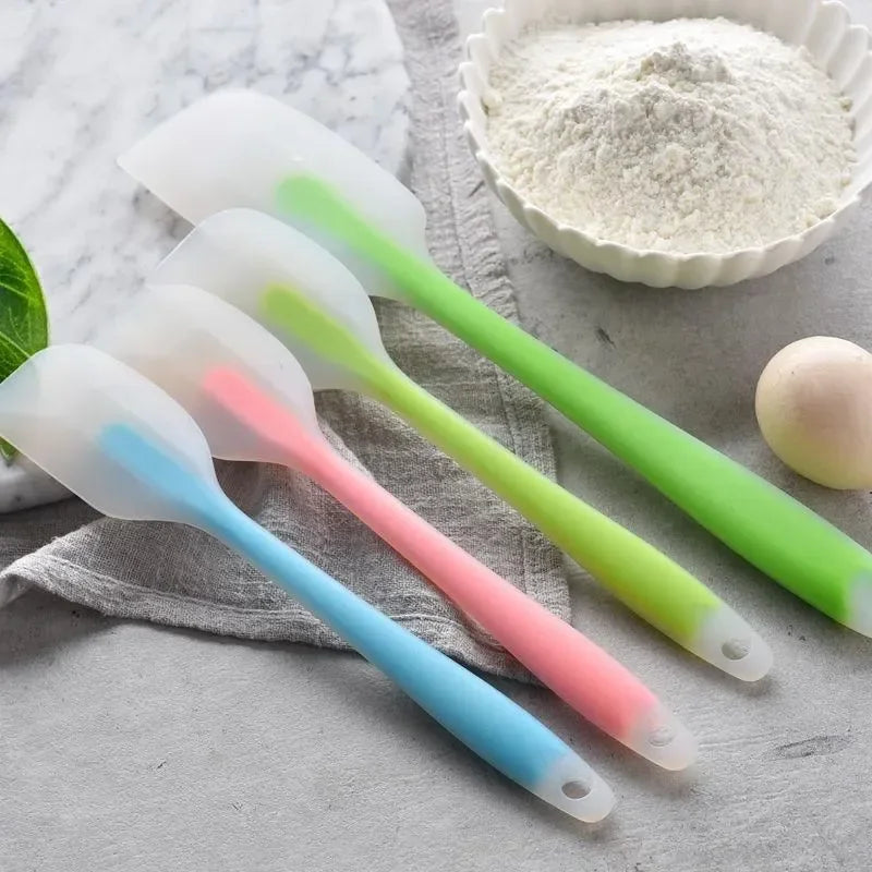 Kitchen Utensils Kitchens Heat Pastry Mini Resistant Baking Bar. Spatula Accessories Bakeware Translucent Cream Silicone Tools