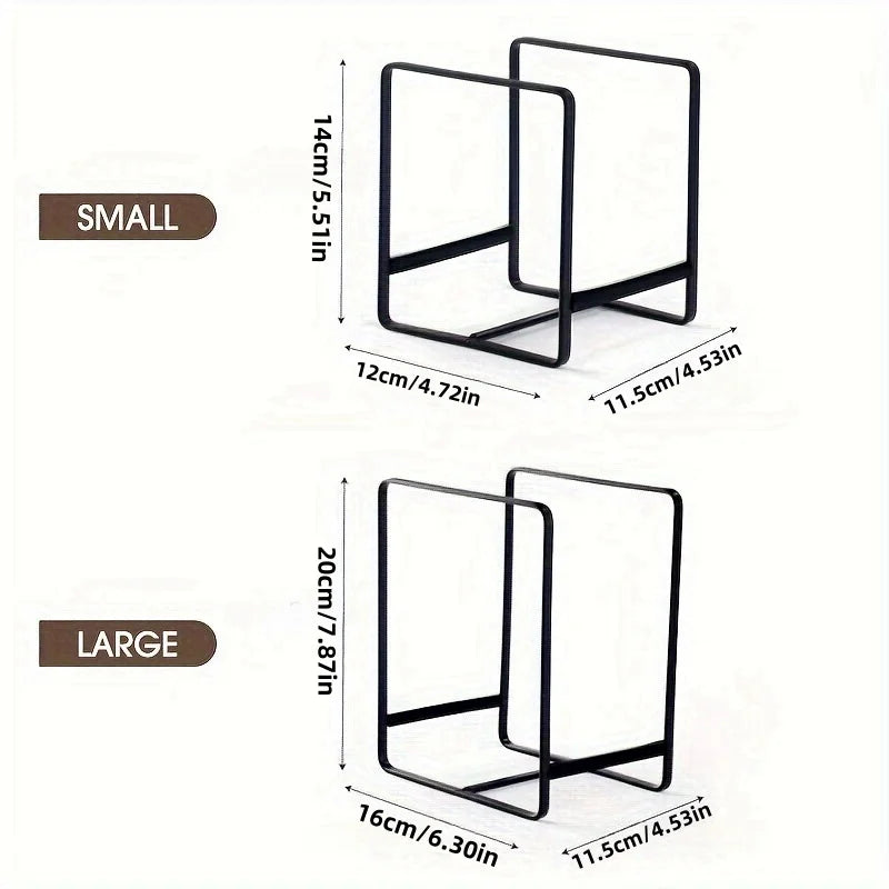 Cabinet Dish Rack – Countertop Plate & Drain Storage Shelf
