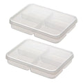 Fridge Food Storage Container – Multi-Compartment Box