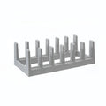Kitchen pot lid organizer, dish rack, creative desk bookshelf, plate separator and pot lid rack