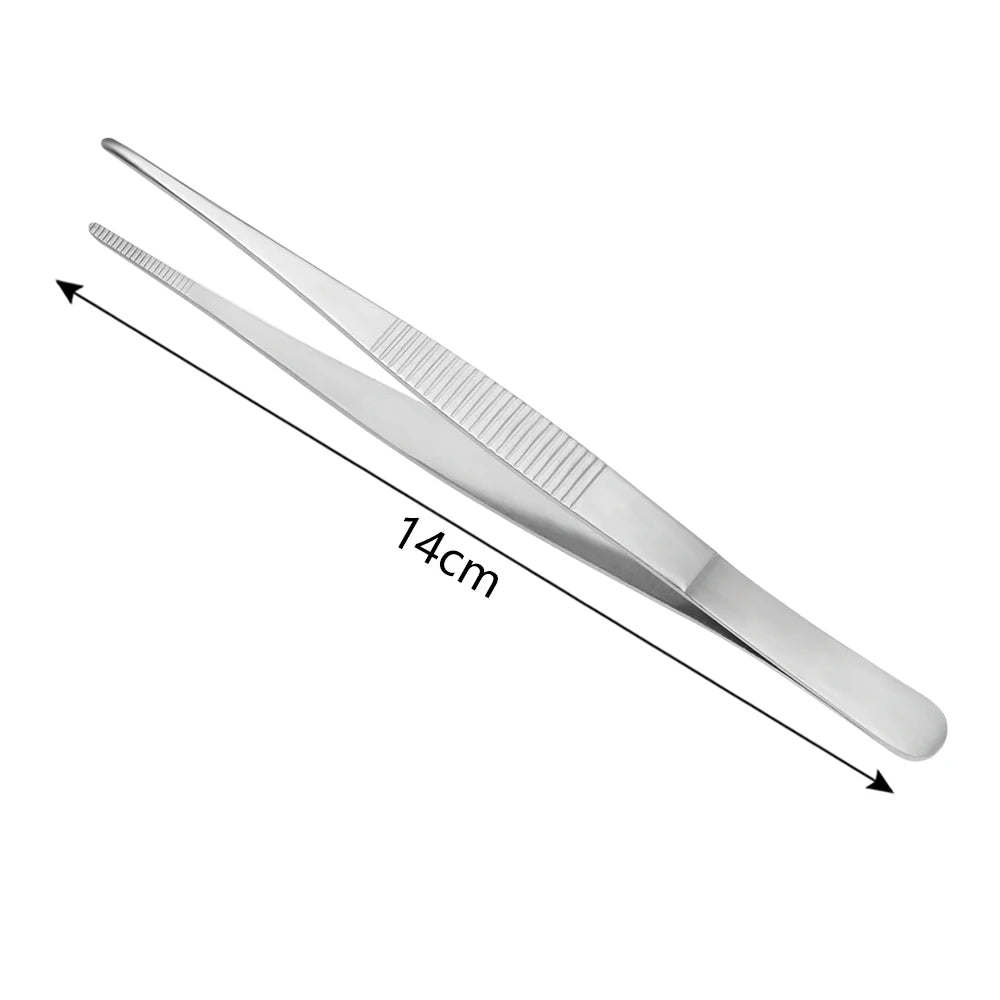 Stainless Steel Kitchen Tongs – BBQ & Cooking Food Clip