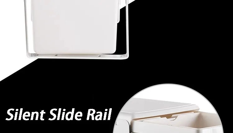Kitchen Sink Trash Can Large Kitchen Cabinet Recycle Bin Food Waste Litter Bins Dustbin Recycling Trash Sorting Home Appliance