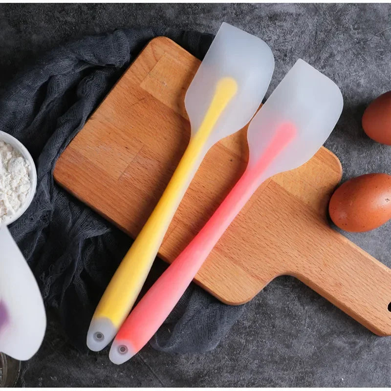 Kitchen Utensils Kitchens Heat Pastry Mini Resistant Baking Bar. Spatula Accessories Bakeware Translucent Cream Silicone Tools
