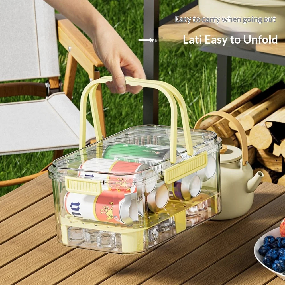 Portable Fresh-Keeping Box – Airtight Fruit Storage Container