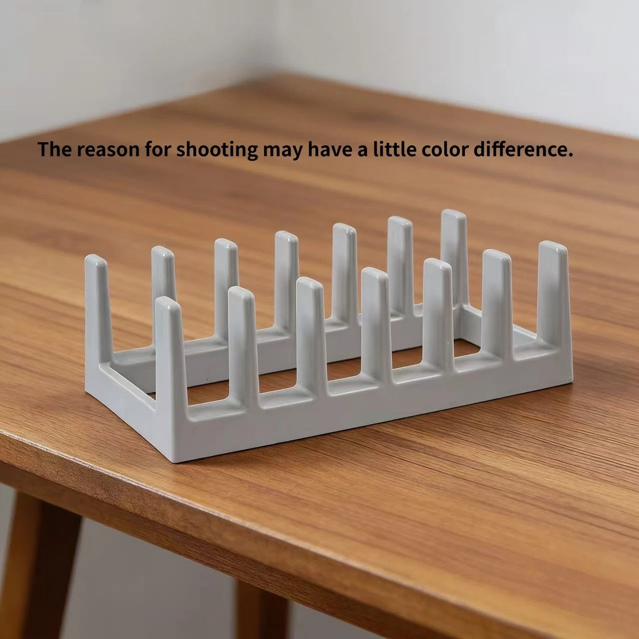 Kitchen pot lid organizer, dish rack, creative desk bookshelf, plate separator and pot lid rack
