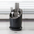 1Pc Kitchen Storage Chopsticks Tube With Drain Plate Tableware Storage Holder Home Kitchen Organizer Rack Chopstick Drain Box