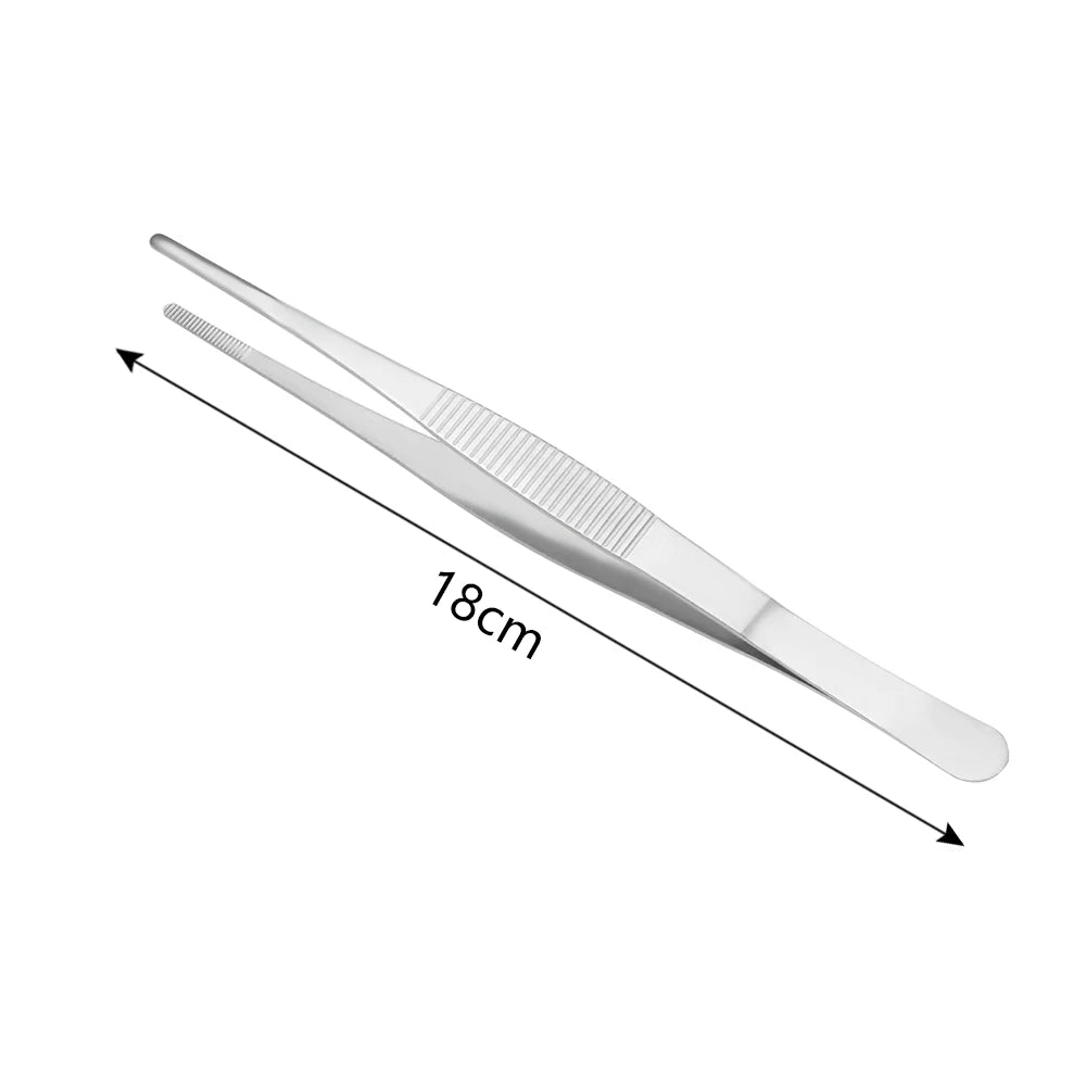 Stainless Steel Kitchen Tongs – BBQ & Cooking Food Clip