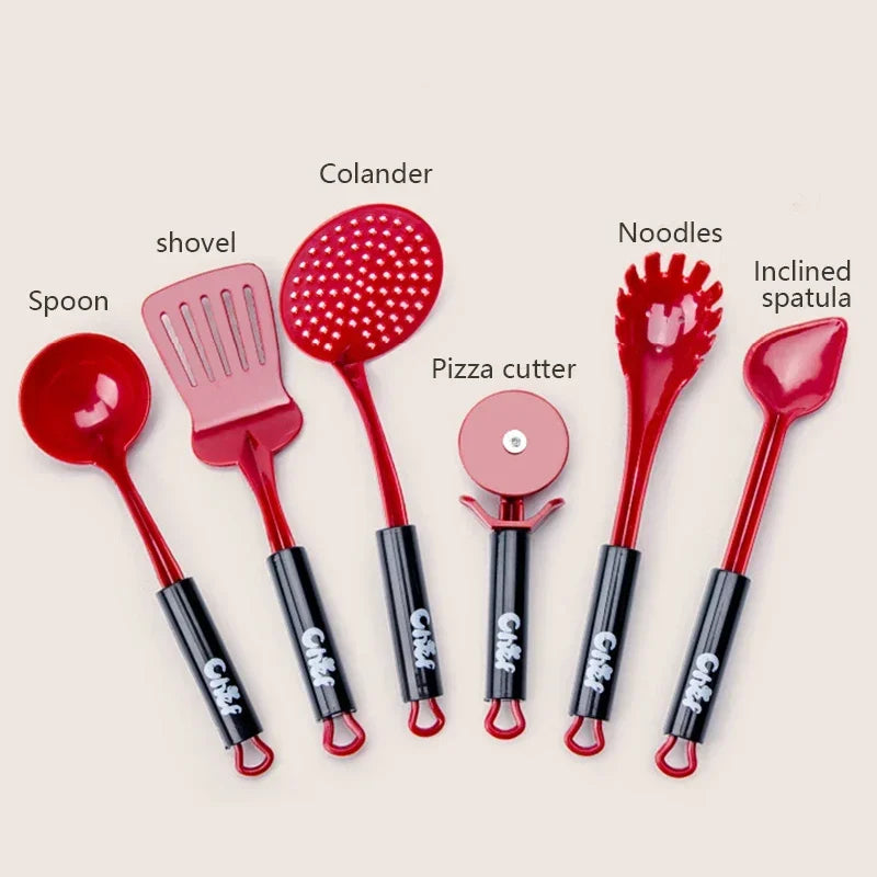 Kid Pretend Play Kitchen Set Girl Cooking Toys Cutting Fruit Kitchen Utensils Baby Simulation Early Education Play House Toy Kit