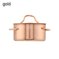 1/12 Scale Simulation Model Kitchen Cooking Toys With Pot Cover Mini Cookware Miniature Soup Pot Dollhouse Accessories