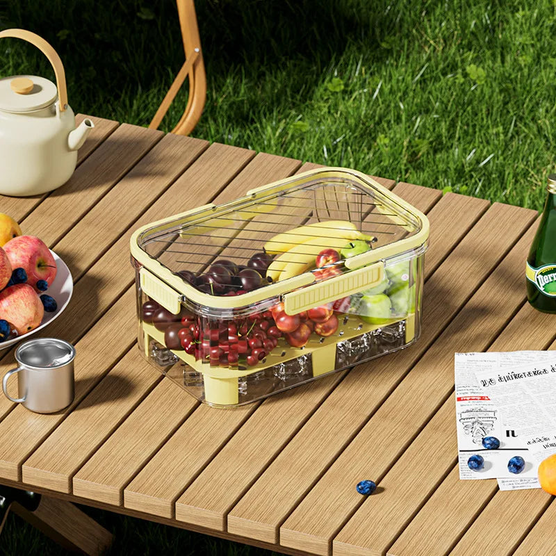 Portable Fresh-Keeping Box – Airtight Fruit Storage Container