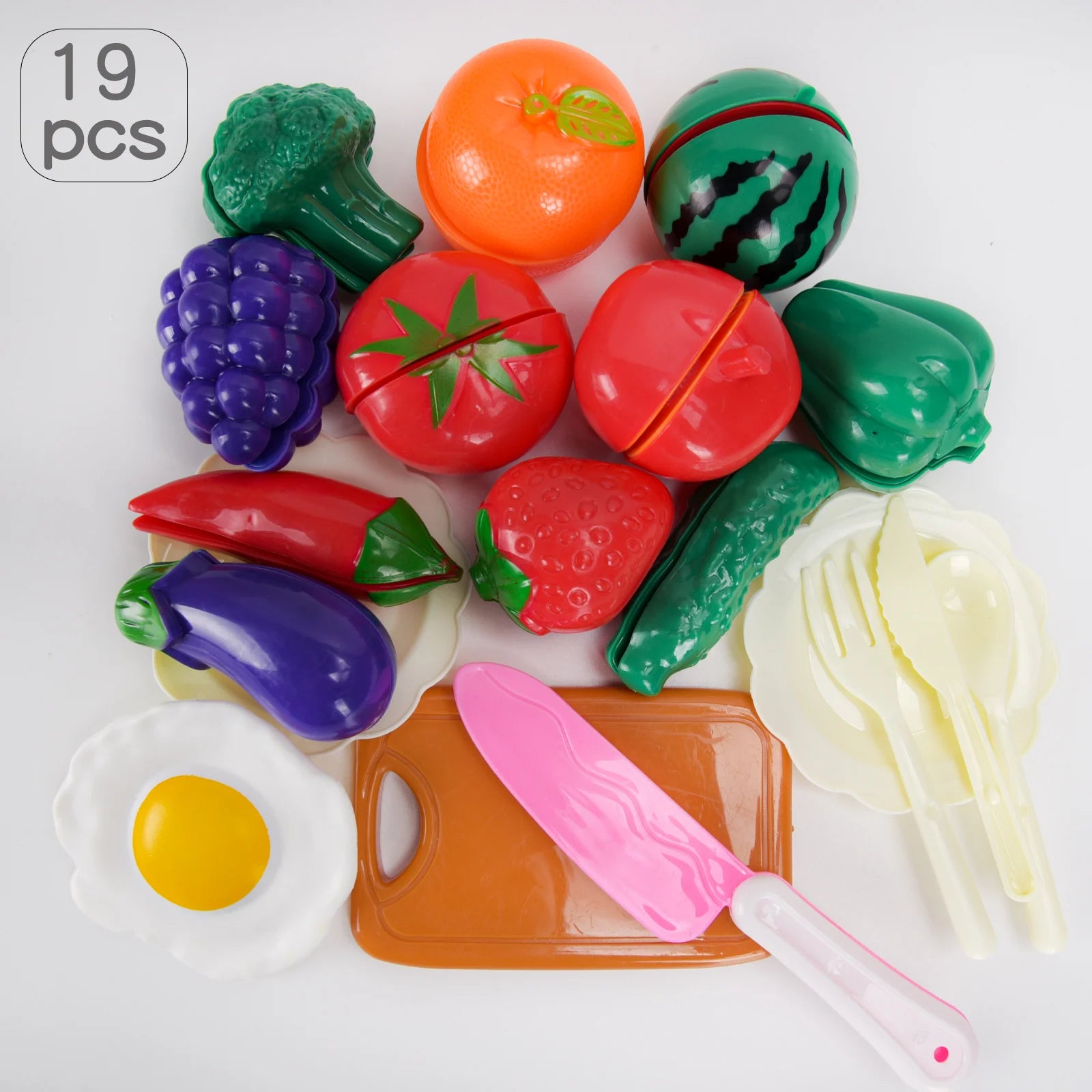 Kitchen Food Set, Fruit And Vegetable Cutting And Shredding   Children's Simulated Toys
