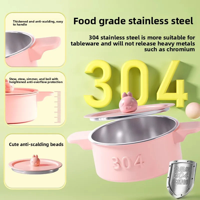Kitchen Cooking Set with Realistic Cooking Plates for Pretend Play - Deluxe Gift Set