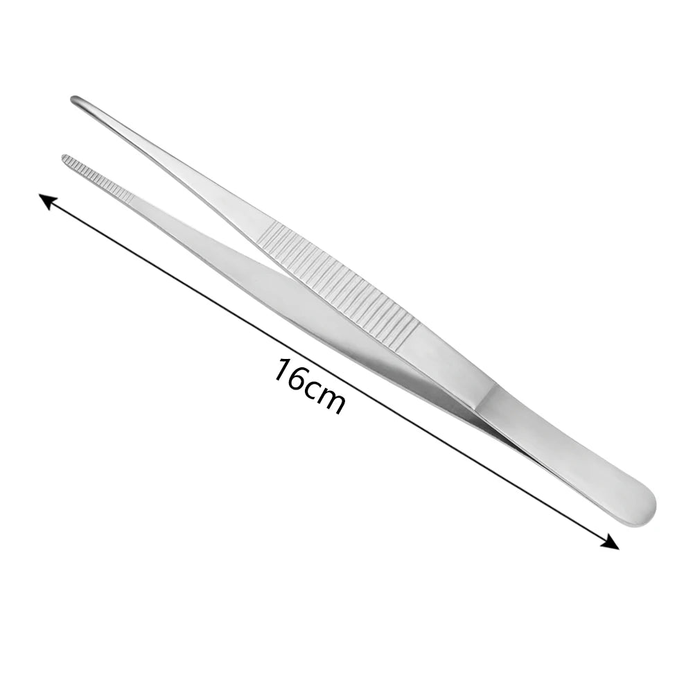 Stainless Steel Kitchen Tongs – BBQ & Cooking Food Clip
