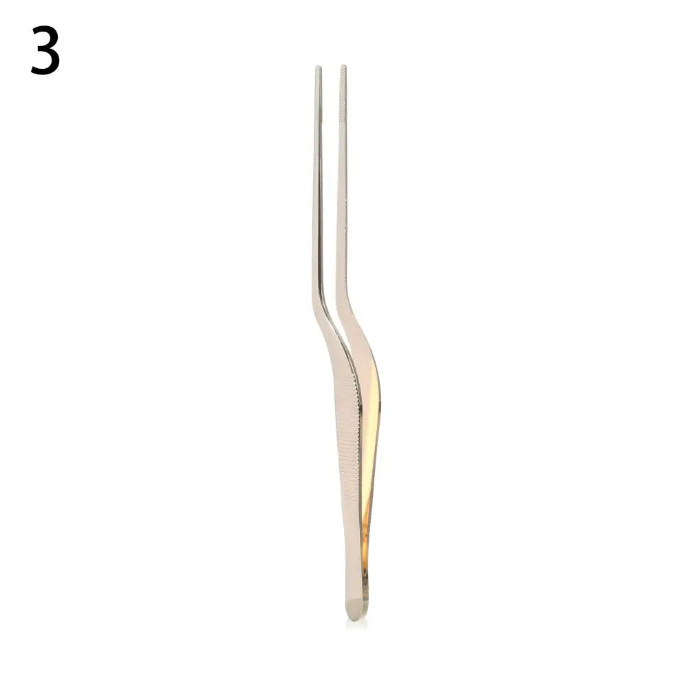 Stainless Steel Kitchen Tongs – BBQ & Cooking Food Clip