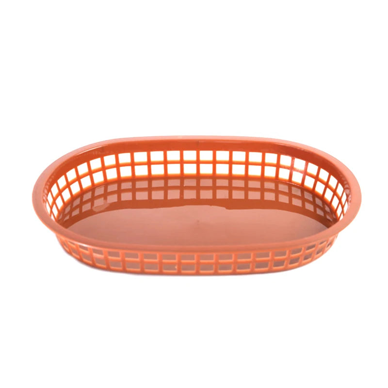 Reusable Plastic BBQ Serving Basket – Multi-Use Food Tray