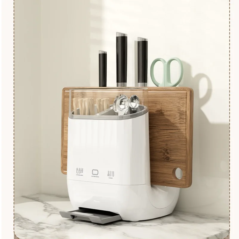 Kitchen Knife Holder, Storage Rack, Household Vegetable Board Storage Rack, Countertop Drain, Chopstick Holder, Cutting Board
