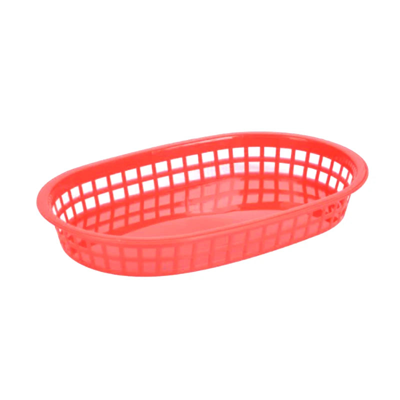 Reusable Plastic BBQ Serving Basket – Multi-Use Food Tray
