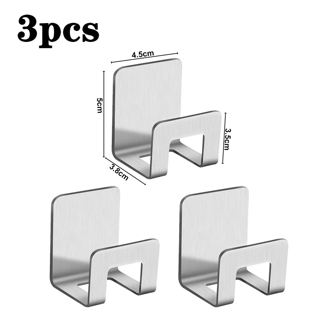 Stainless Steel Sink Sponge Holder – Self-Adhesive Wall Mount