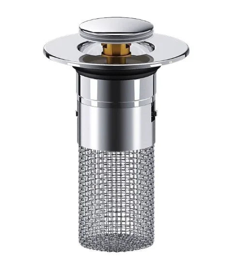 Kitchen Washbasin Sink  ABS Leak Plug Floor Drain Filter Anti Odor Pop-Up Bounce Bounce Core Basin Stopper Hair Sink Strainer